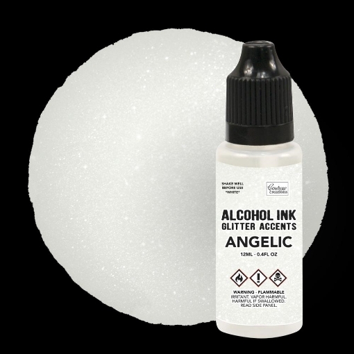 Picture of Couture Creations Glitter Accents Μελάνι Οινοπνεύματος 12ml - Angelic