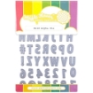 Picture of Waffle Flower Crafts Dies Μήτρες Κοπής Γραμματοσειρά-  Bold Alpha, 43τεμ