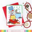 Picture of Waffle Flower Crafts Clear Stamps Σετ Διάφανες Σφραγίδες -  Holiday Cheese, 18τεμ