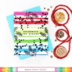 Picture of Waffle Flower Crafts Clear Stamps Set Σετ Διάφανες Σφραγίδες -  Spotlight Holiday, 7τεμ