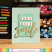 Picture of Waffle Flower Crafts Clear Stamps Set Σετ Διάφανες Σφραγίδες - Pennant Alpha, 6τεμ
