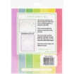 Picture of Waffle Flower Crafts Στένσιλ 4.25”x5.5” - Confetti Duo, 2τεμ.