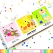 Picture of Waffle Flower Crafts Στένσιλ 4.25”x5.5” - Confetti Duo, 2τεμ.