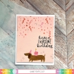 Picture of Waffle Flower Crafts Στένσιλ 4.25”x5.5” - Confetti Duo, 2τεμ.