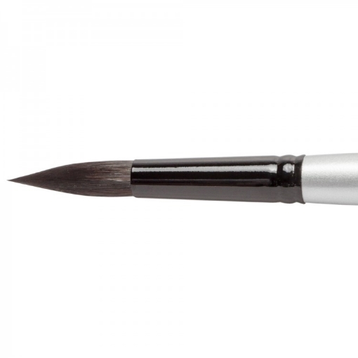 Picture of Silver Black Velvet 3000S Round No. 18 | Μεγάλο Επαγγελματικό Πινέλο Ακουαρέλας