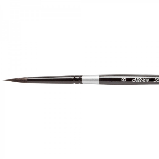 Picture of Silver Black Velvet Πινέλο Ακουαρέλας 3000S Round No 6