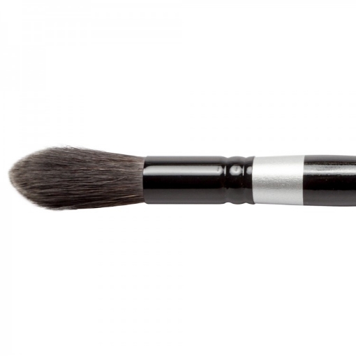 Picture of Silver Black Velvet Brush 3025S Jumbo Round Medium