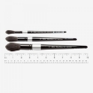 Picture of Silver Black Velvet Brush 3025S Jumbo Round Medium