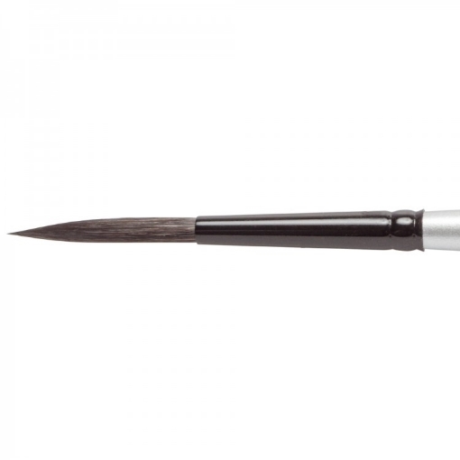 Picture of Silver Black Velvet Πινέλο Ακουαρέλας 3007S Script Liner No. 8