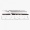 Picture of Silver Black Velvet Πινέλο Ακουαρέλας 3007S Script Liner No. 8