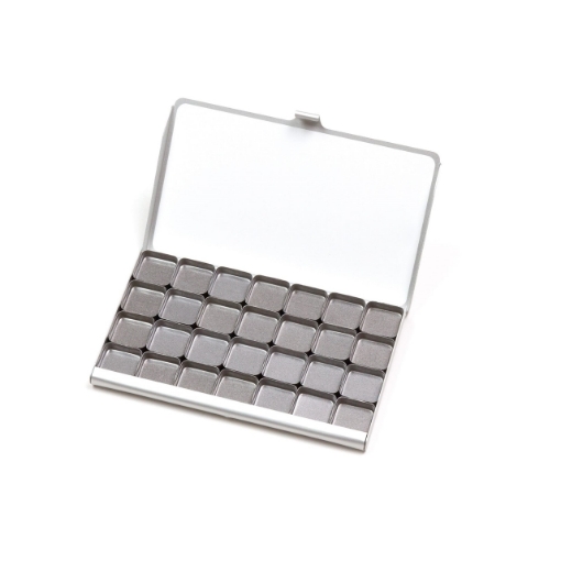 Picture of Art Toolkit Μαγνητική Παλέτα Τσέπης 28 Mini Pans - Pocket Palette Silver