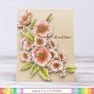Picture of Waffle Flower Crafts Σετ Διάφανες Σφραγίδες 4"X6" -  Poppy Hawthorn, 6 τεμ