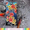 Picture of Waffle Flower Crafts Σετ Διάφανες Σφραγίδες 4"X6" -  Poppy Hawthorn, 6 τεμ