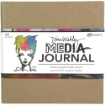 Picture of Dina Wakley Media Kraft Journal 15 x 15 cm - Mixed Media Journal με Kraft Χαρτί, 60 σελ.
