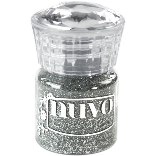 Picture of Nuvo Glitter Embossing Powder Σκόνη Θερμοανάγλυφης Αποτύπωσης - Silver Moonlight, 20g 