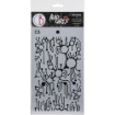 Picture of Ciao Bella Bad Girls Texture Στένσιλ 5"X8" -  Metro