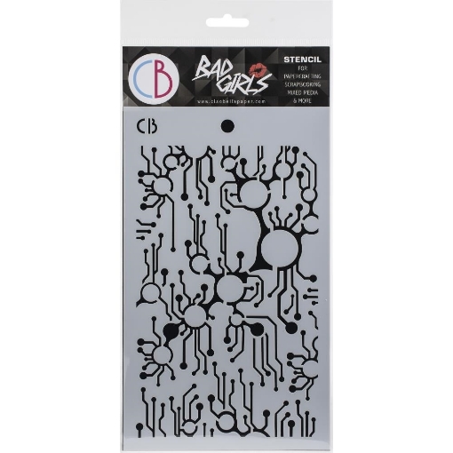 Picture of Ciao Bella Bad Girls Texture Στένσιλ 5"X8" -  Metro