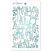 Picture of Ciao Bella Bad Girls Texture Στένσιλ 5"X8" -  Metro