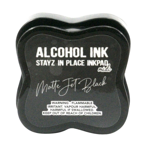 Picture of Couture Creations Stayz In Place Midi Alcohol Ink Pad - Jet Black
