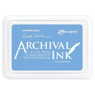 Picture of Ranger Archival Ink Pad – Designer Series by Wendy Vecchi | Μόνιμο Αδιάβροχο Μελάνι Σφραγίδας – Periwinkle