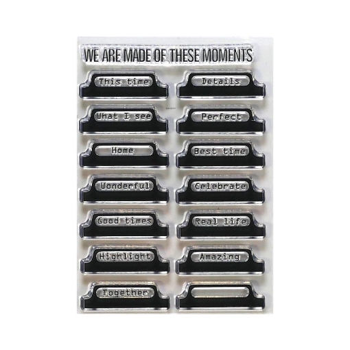 Picture of Elizabeth Craft Designs Διάφανες Σφραγίδες - Label Tabs, 15τεμ.