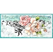 Picture of Stampendous! Fran's Slim Cling Rubber Stamp Σφραγίδα - Slim Vintage Border