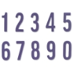 Picture of Sizzix Μήτρες Κοπής By Alison Williams - Bold Numbers