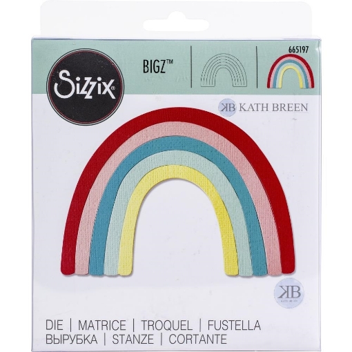 Picture of Μήτρα Κοπής Sizzix Bigz Die By Kath Breen – Rainbow