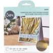 Picture of Sizzix Surfacez Aluminum Metal Sheets | Μεταλλικά Φύλλα Αλουμινίου – Gold, 6" x 6"