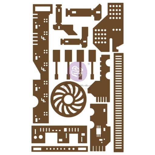 Picture of Prima Laser Cut Chipboard - All The Parts