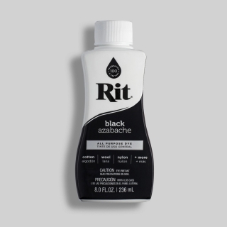 Picture of Rit All-Purpose Liquid Dye | Βαφή Υφάσματος για Φυσικές Ίνες 236ml – Black