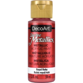 Picture of Deco Art Dazzling Metallics Μεταλλικό Ακρυλικό Χρώμα 59ml - Royal Ruby