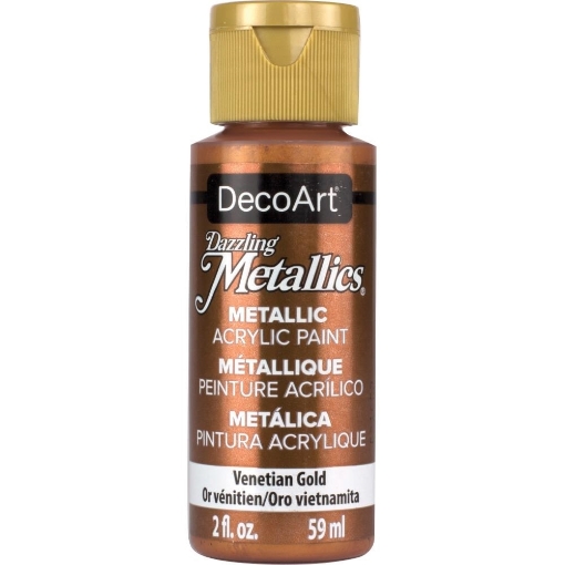 Picture of Deco Art Dazzling Metallics Μεταλλικό Ακρυλικό Χρώμα 59ml - Venetian Gold