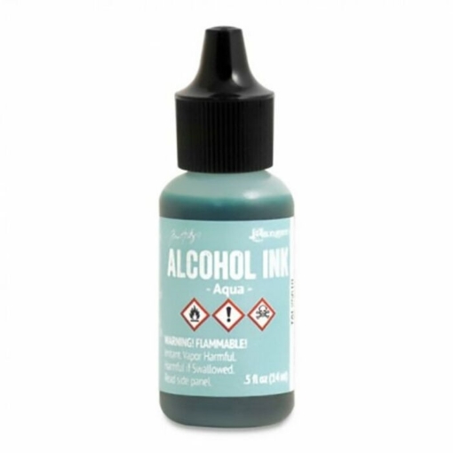 Picture of Tim Holtz Alcohol Ink Μελάνι Οινοπνεύματος 15ml – Aqua 💧