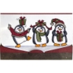 Picture of Stampendous! Fran's Clear Stamps Set Σετ Διάφανες Σφραγίδες - Penguin Gift, 8τεμ