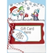 Picture of Stampendous! Fran's Clear Stamps Set Σετ Διάφανες Σφραγίδες - Penguin Gift, 8τεμ