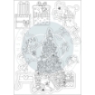 Picture of Craft Consortium Clear Stamps Σετ Διάφανες Σφραγίδες Made By  Elves – Tree, 6τεμ 