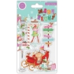 Picture of Craft Consortium Clear Stamps Σετ Διάφανες Σφραγίδες Made By Elves  – Sleigh, 6τεμ