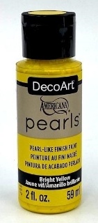 Picture of DecoArt Ακρυλικό Χρώμα Americana Pearls 59ml - Bright Yellow