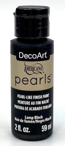 Picture of DecoArt Ακρυλικό Χρώμα Americana Pearls 59ml - Lamp Black