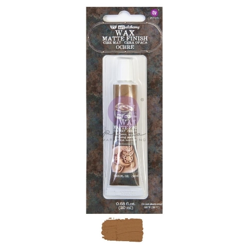 Picture of Finnabair Art Alchemy Matte Wax – Ochre – Ματ Κερί Παλαίωσης σε Ζεστή Ώχρα Απόχρωση