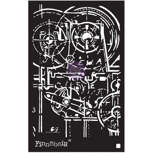 Picture of Prima Marketing Finnabair Στένσιλ 6"X9" - Machinery