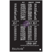 Picture of Prima Marketing Finnabair Stencil 6" x 9" – Book of Numbers – Στένσιλ με Αριθμούς & Γραμμικά Μοτίβα για Mixed Media