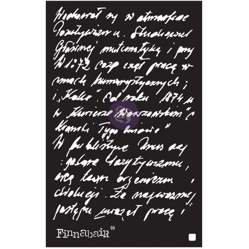 Picture of Prima Marketing Finnabair Στένσιλ 6"X9" - Ghostwriter