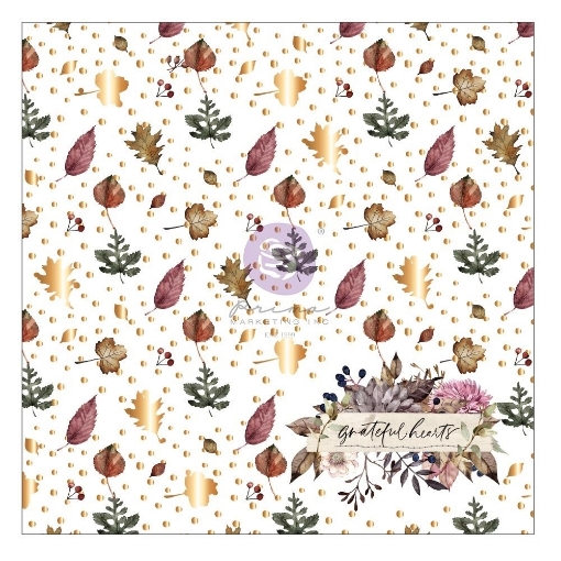 Picture of Hello Pink Autumn Single-Sided Acetate 12"X12"