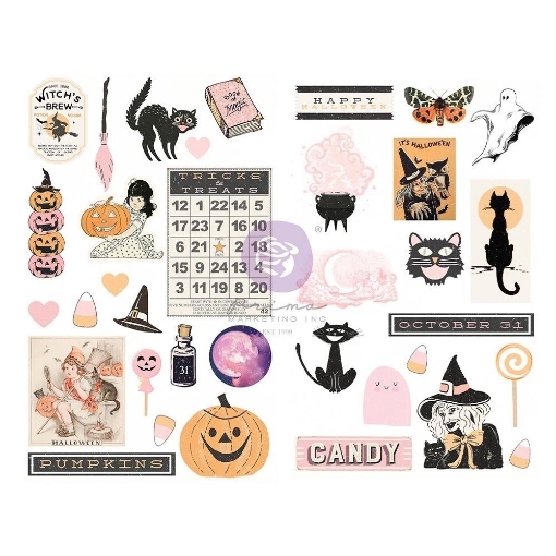 Picture of Prima Marketing Thirty-One By Frank Garcia  Chipboard Stickers - Αυτοκόλλητα