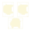 Picture of P13 Light Chipboard Embellishments Decoration Base 6"X8" - Camper