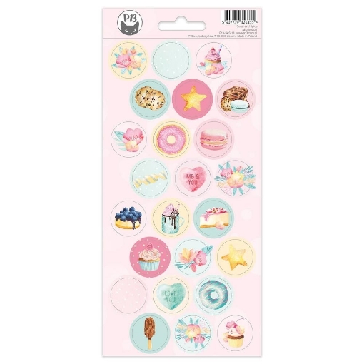 Picture of P13 Cardstock Stickers 4"X9" –  Sugar & Spice #03