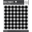 Picture of Hero Background Cling Stamp Arts Bold Prints Σφραγίδα Rubber – Buffalo Check Pattern 