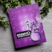 Picture of Hero Background Cling Stamp Arts Bold Prints Σφραγίδα Rubber – Buffalo Check Pattern 